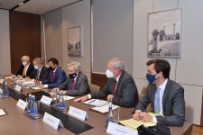 Глава МИД Азербайджана встретился с делегацией «Центра каспийской политики» США (ФОТО)
