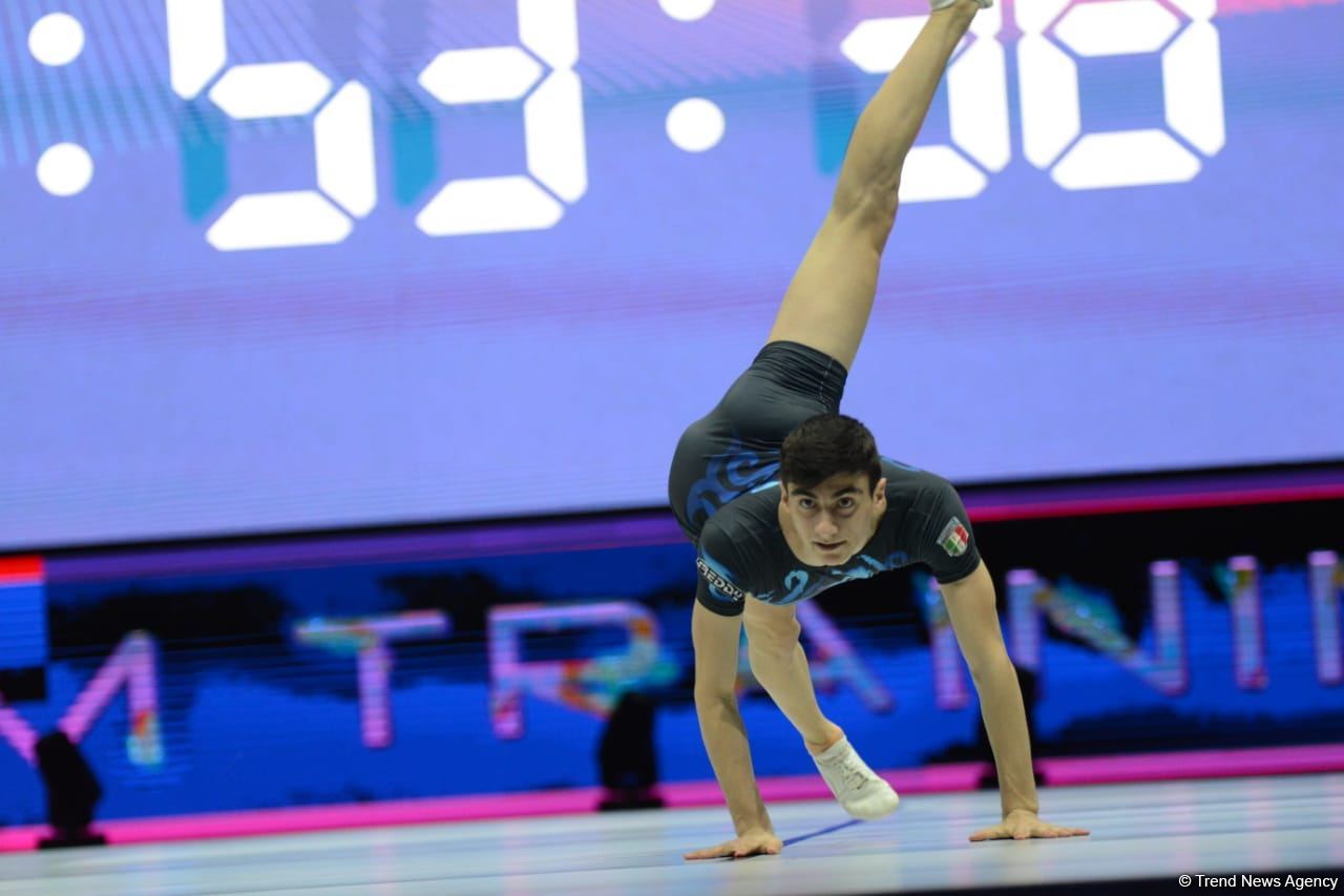 Baku hosting trainings before Aerobic Gymnastics World Age Group Competitions (PHOTO)
