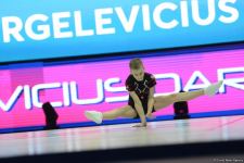 В Баку стартовал первый день Всемирных соревнований среди возрастных групп по аэробной гимнастике (ФОТО)