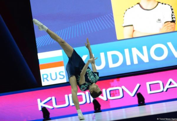 Finalists of Aerobic Gymnastics World Age Group Competitions in Baku in men individual program announced