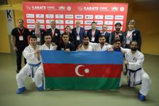 Karateçilərimiz Avropa çempionatından 7 medalla dönürlər (FOTO)