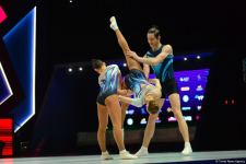 Finalists of Aerobic Gymnastics World Age Group Competition continue performing in Baku (PHOTO)