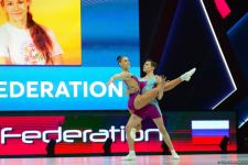 Finalists of Aerobic Gymnastics World Age Group Competition continue performing in Baku (PHOTO)