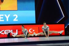 Finalists of Aerobic Gymnastics World Age Group Competition continue performing in Baku (PHOTO)