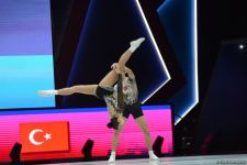 Finalists of Aerobic Gymnastics World Age Group Competition continue performing in Baku (PHOTO)