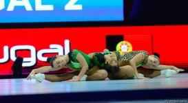 Finalists of Aerobic Gymnastics World Age Group Competition continue performing in Baku (PHOTO)