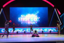В Баку состоялась торжественная церемония закрытия Всемирных соревнований среди возрастных групп по аэробной гимнастике (ФОТО)
