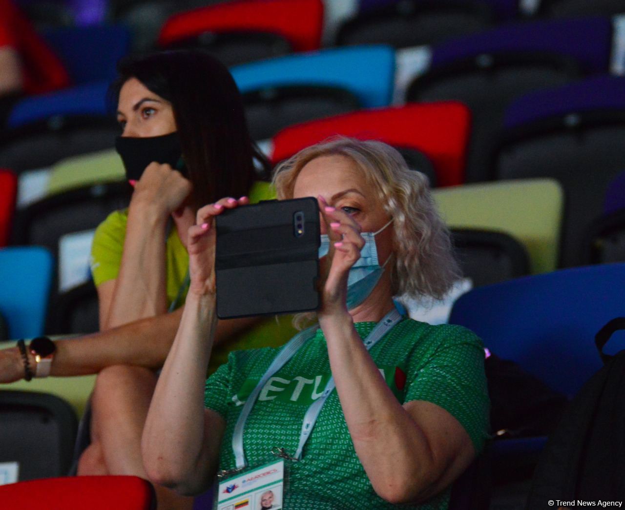 Finalists of Aerobic Gymnastics World Age Group Competition continue performing in Baku (PHOTO)