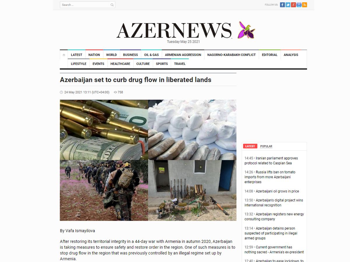 Победа Азербайджана в 44-дневной войне предотвратит одну из угроз для Европы - Azernews