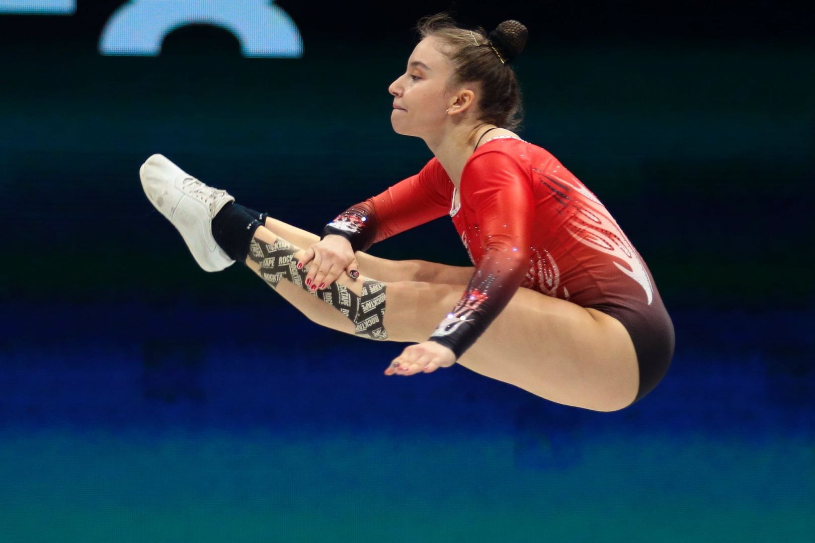 В Баку проходят подиумные тренировки в преддверии 16-го чемпионата мира по аэробной гимнастике (ФОТО)