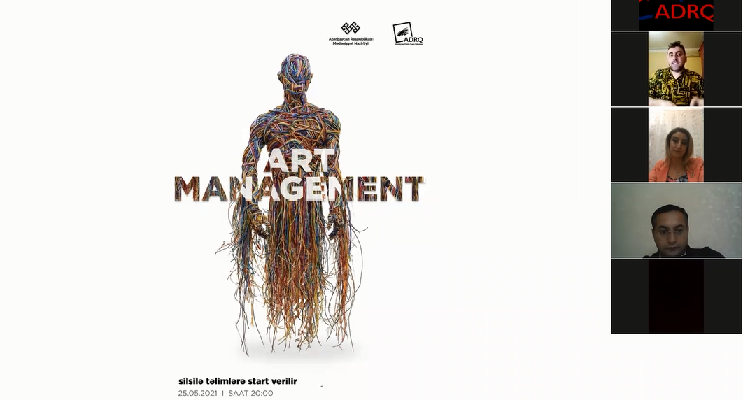“Art Management” silsilə təlimlərinə start verilib (FOTO)