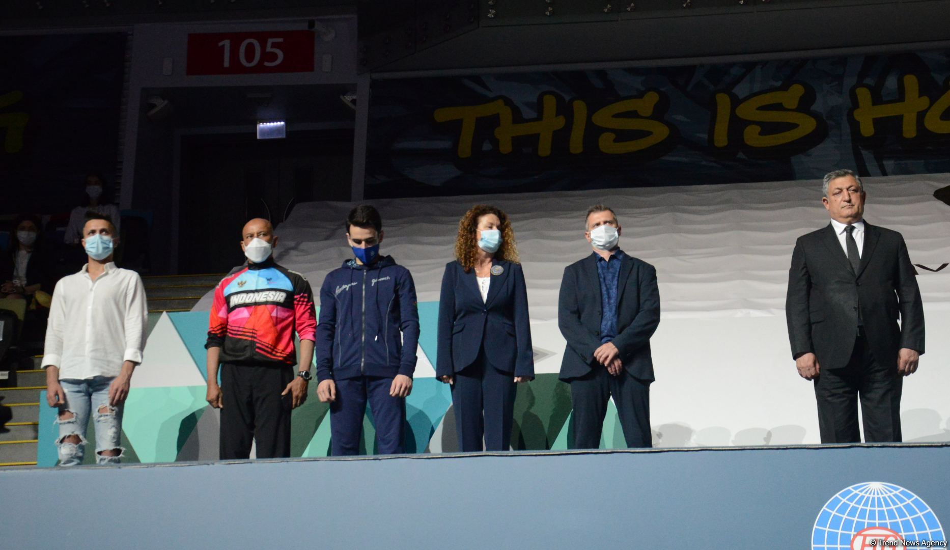 В Баку состоялась торжественная церемония открытия 16-го чемпионата мира по аэробной гимнастике (ФОТО)