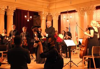 Kiyev şəhərində Respublika Gününə həsr olunmuş konsert təşkil edilib (FOTO)