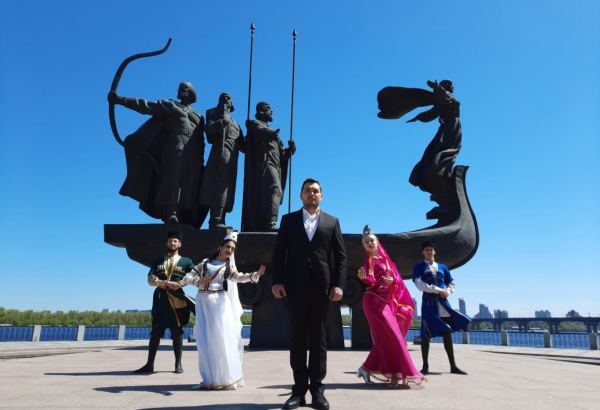 "Я – Азербайджанец!" - В Киеве снят клип в честь Дня Республики в Азербайджане (ВИДЕО, ФОТО)