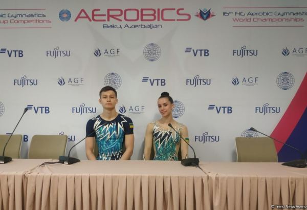 Yarışlarda çıxış üçün yaradılan imkanlara görə Azərbaycana təşəkkür edirik - Ukraynalı gimnastlar