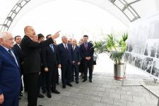 Azerbaijani president takes part in laying foundation for restoration of Aghdam city (PHOTO)
