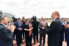 Azerbaijani president takes part in laying foundation for restoration of Aghdam city (PHOTO)