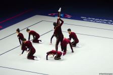 Azerbaijani team reaches finals in 'Aero dance' program at World Aerobic Gymnastics Championships (PHOTO)