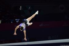 Лучшие моменты второго дня чемпионата мира по аэробной гимнастике в Баку (ФОТО)