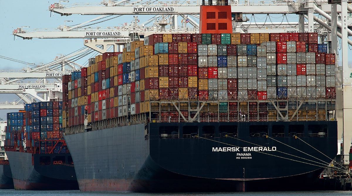 Maersk shipping explains cargo turnover decrease in Georgia