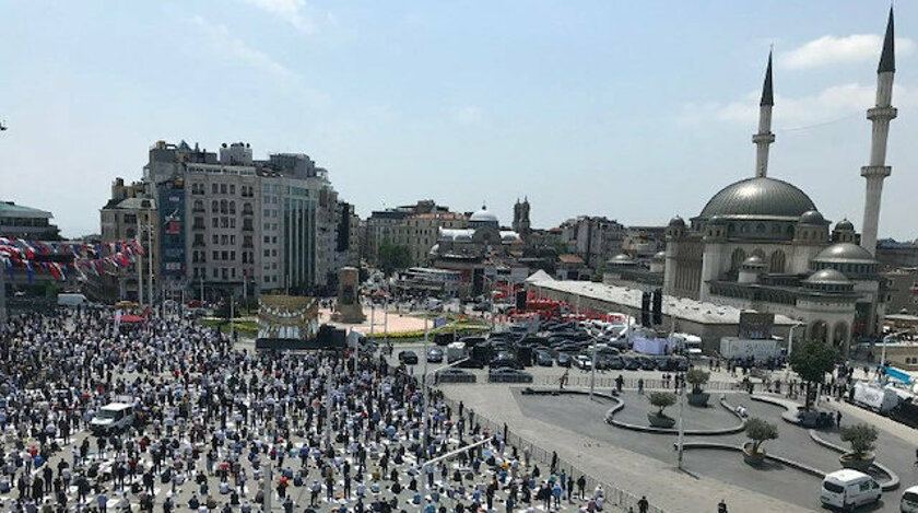 Cumhurbaşkanı Erdoğan Taksim Cami açılışında konuştu: Bir buçuk asırlık mücadele bugün tamamlandı