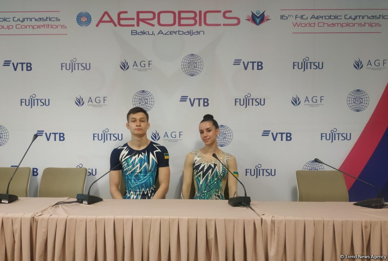 Ukrainian gymnasts grateful to Azerbaijan for opportunity to prove themselves