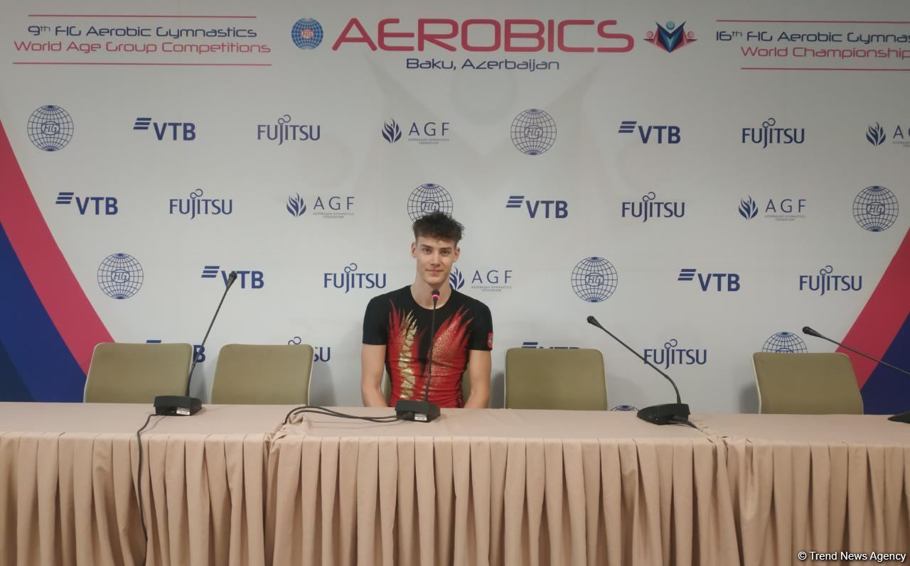 Был счастлив узнать, что выступлю на чемпионате мира в Баку - гимнаст из Литвы