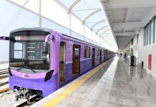 Наземная станция метро Баку сможет принимать составы из 7 вагонов