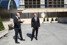 Президент Ильхам Алиев ознакомился с условиями, созданными на станции метро "8 Ноября" (ФОТО/ВИДЕО)