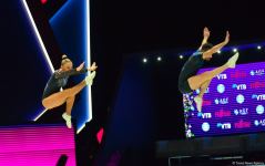 Лучшие моменты заключительного дня чемпионата мира по аэробной гимнастике в Баку (ФОТО)