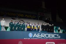 В Баку состоялась церемония награждения победителей ЧМ по аэробной гимнастике среди групп и в программе аэродэнс (ФОТО)