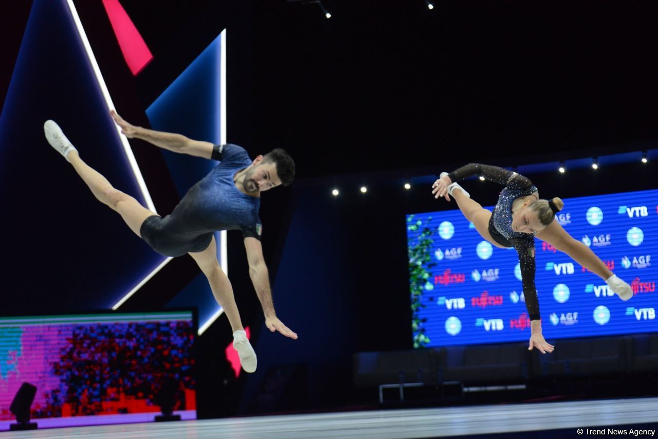 Best moments of final day of 16th World Aerobic Gymnastics Championships in Baku (PHOTO)