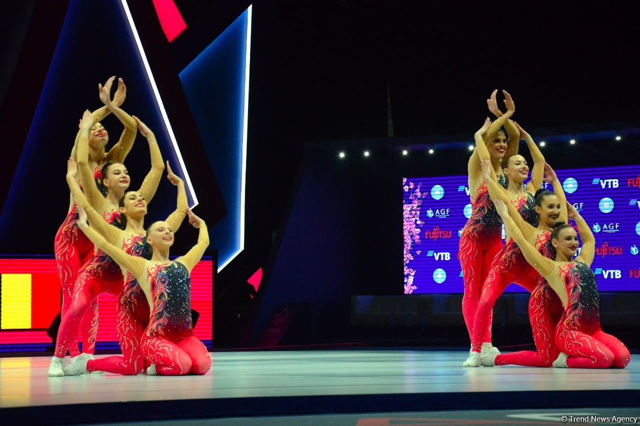 Best moments of final day of 16th World Aerobic Gymnastics Championships in Baku (PHOTO)