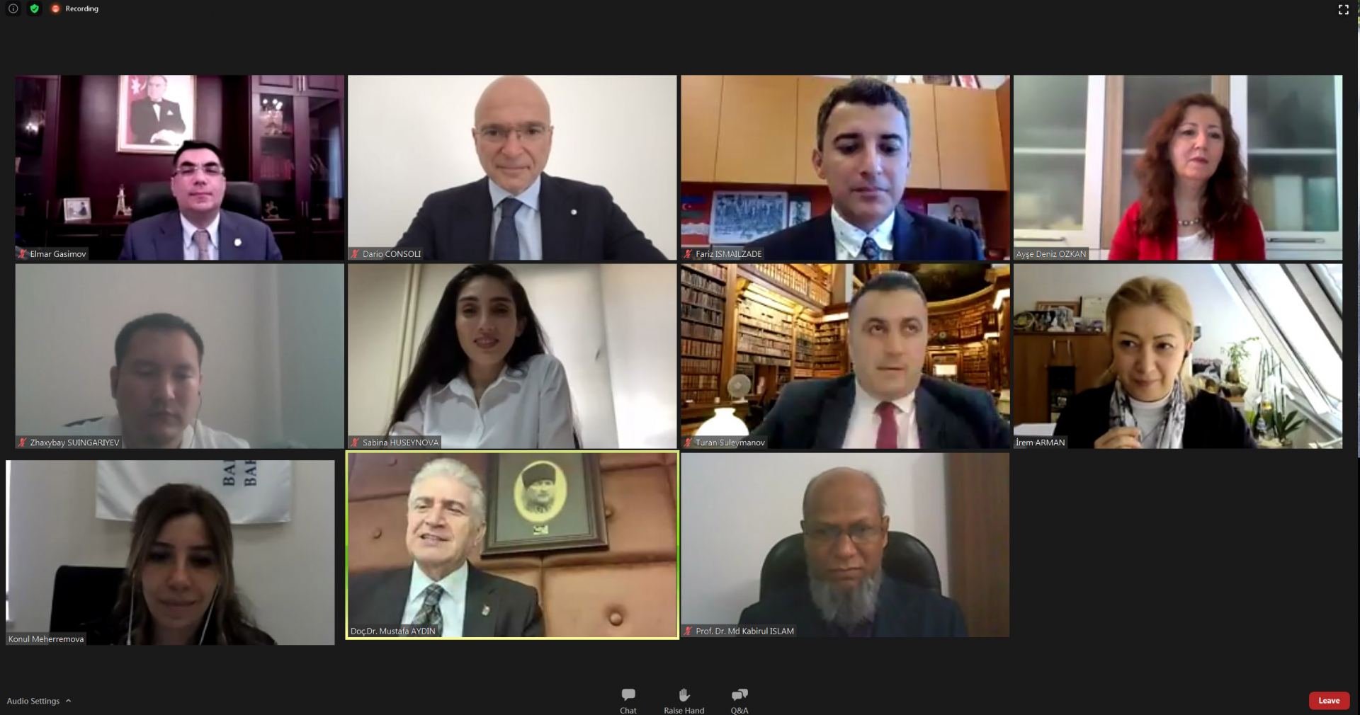 Baku Higher Oil School organizes webinar on ‘International Ranking for Young HEIs: Challenges and Opportunities’
