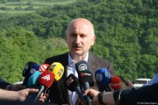 Мы нацелены на завершение строительства «Дороги Победы» в августе – турецкий министр (ФОТО)