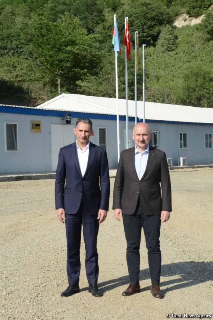 Turkey focuses on completion of Azerbaijan's 'Victory Road', says minister (PHOTO)