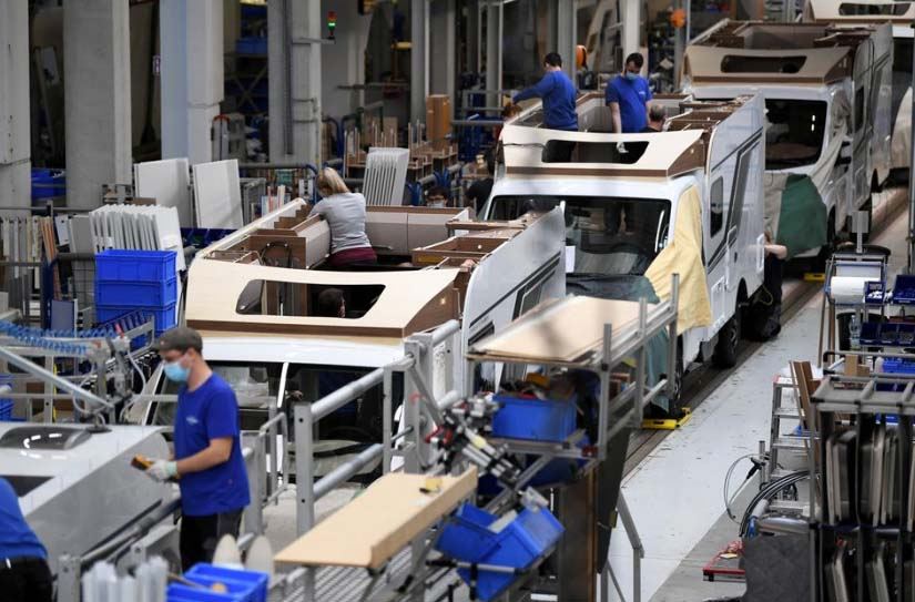 Euro zone factory growth, input costs hit record highs in May
