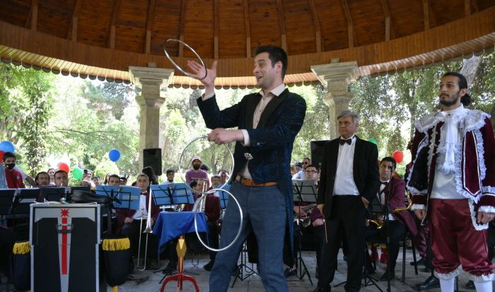 В Парке офицеров прошла концертная программа для детей из семей шехидов (ВИДЕО, ФОТО)