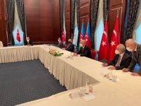 Türkiyə və Azərbaycan hakim partiyaları niyyət protokolunu imzalayıb (FOTO)