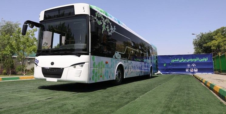 First electric bus put into operation in Iran