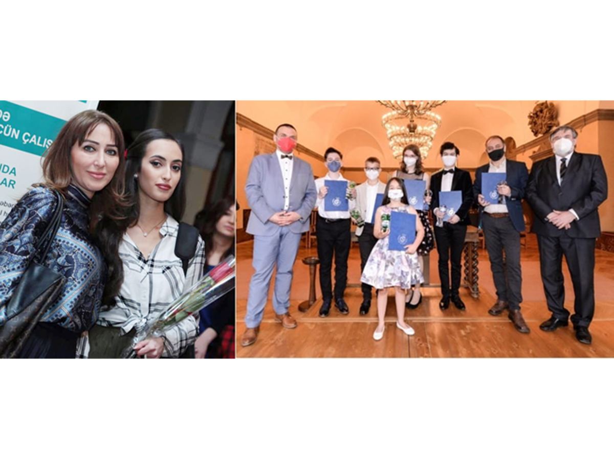 19-летней азербайджанской скрипачке вручен чешский "Оскар" (ФОТО)