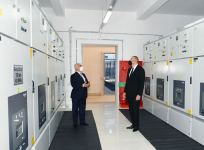 Azerbaijani president inaugurates 110/35/6 kV “Binagadi” substation  (PHOTO)