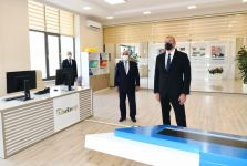 Azerbaijani president inaugurates 110/35/6 kV “Binagadi” substation  (PHOTO)