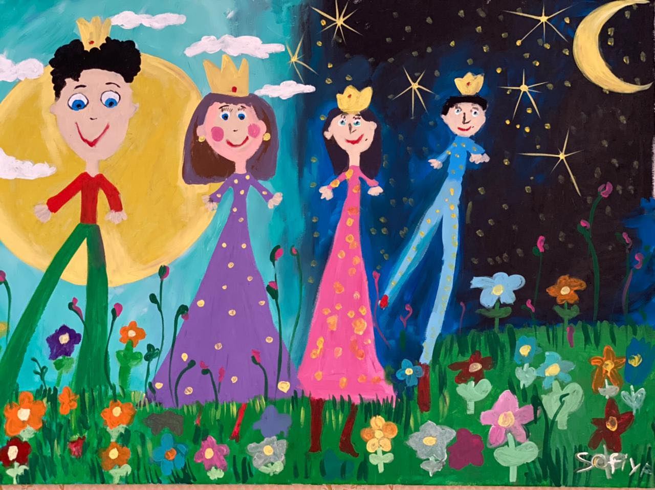 В Париже прошел арт-праздник - представлены работы азербайджанских детей (ФОТО)