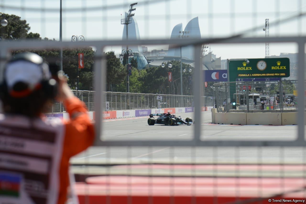 Second Practice Session of Formula 1 Azerbaijan Grand Prix kicks off in Baku (PHOTO)