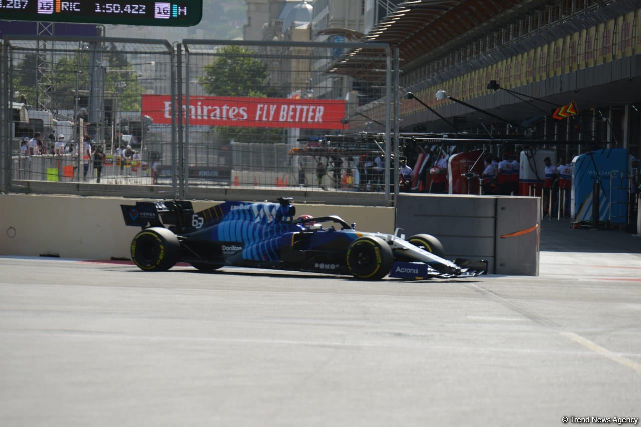 Second Practice Session of Formula 1 Azerbaijan Grand Prix kicks off in Baku (PHOTO)