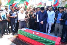 Baku hosts funeral ceremony for Azerbaijani martyr journalist (PHOTO)
