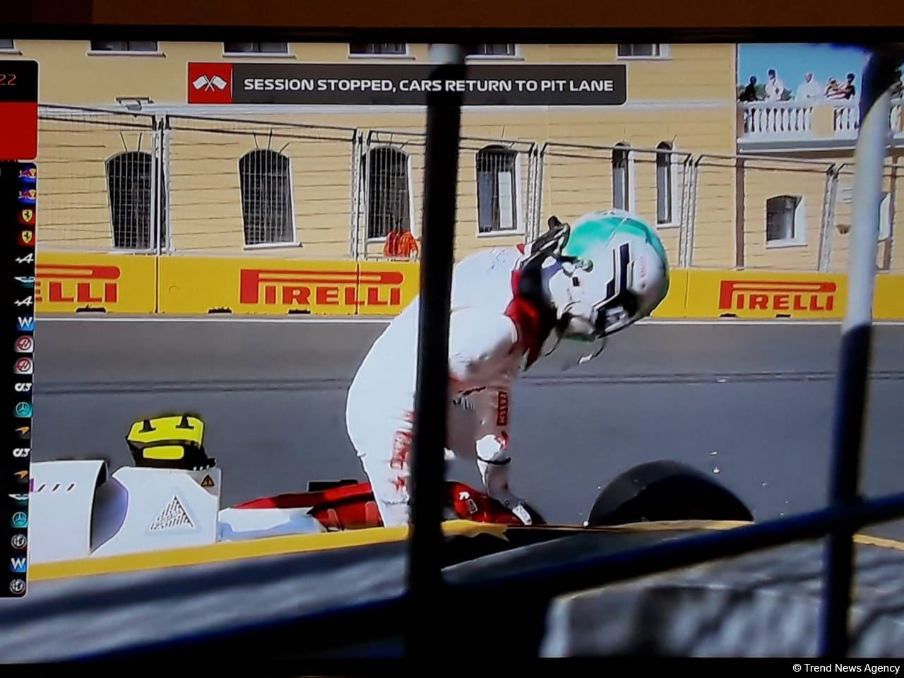 Another crash takes place at F-1 Qualifying Session of Azerbaijan Grand Prix (PHOTO)