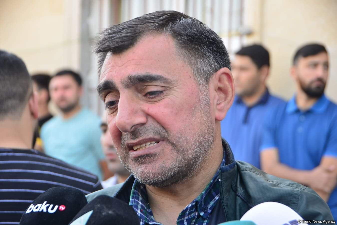 В Баку прощаются с погибшим в Кельбаджаре журналистом (ФОТО)