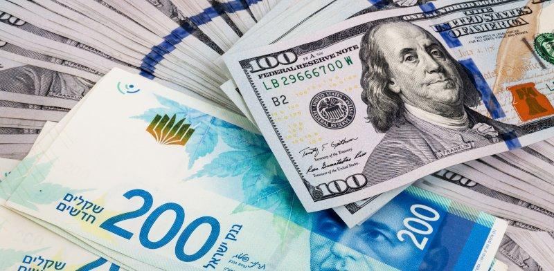 Итоги валютных в Израиле: Курс доллара повысился, курс евро снизился